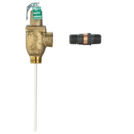 Watts F121428 1" Temperature & Pressure Relief Valve 2,134,000 BTU 150 PSI 210°F, LF40XL-7 Lead Free