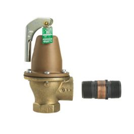Watts F121514 1.25" Lead Free Relief Valve 75 PSI 3429K LF174A
