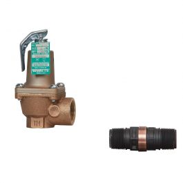 Watts F274513 3/4" Pressure Relief Valve 9,50,000 BTU 50 PSI 174A
