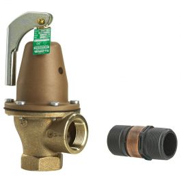 Watts F275600 Pressure Relief Valve 1-1/4" NPT 1682000 BTU 30 PSI 174A
