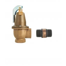 Watts F383484 Pressure Relief Valve 1-1/4" FNPT 4,285,000 BTU 75 PSI