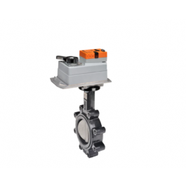 Belimo F6100HD+DRCX24-3-T 2-Way 4" Stainless Steel Non-Spring Return Butterfly Valve 600Cv Floating