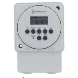 Intermatic FM1D20A-AV 24-Hour/7-Day Electronic Timer Surface Mount 120V/15A