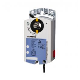 Siemens GDE161.1T Electric Damper Actuator NSR 0–10 VDC 44 in-lb Terminal Strips 24V