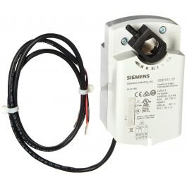 Siemens Building Technology GQD151.1P Spring Return Rotary Electric Damper Actuator 24V 2-10 VDC Modulating Control Signal