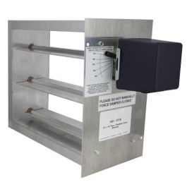 iO HVAC Controls HD-0606 2-Wire 6" X 6" SR Damper 24V
