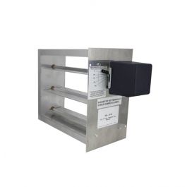 IO HVAC Controls HD-3008 2-Wire S/R Rectangular Zone Damper 30" X 8" 24V