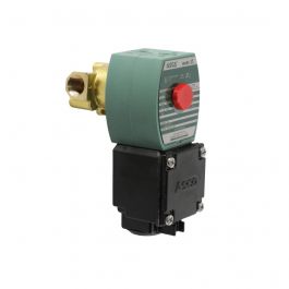 ASCO JKF8262H232 1/4" N/C Solenoid Valve 0-340 PSI Air/300 PSI Water/215 PSI Oil