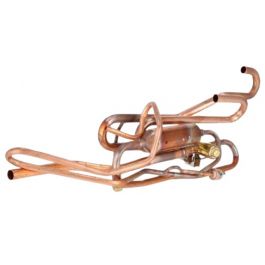 Rheem-Ruud K9374425198 4-Way Total Valve Assembly W/Pipes Brazing