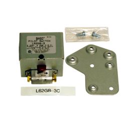 BASO Gas Products L62GB-3C Pilot Switch Manual Reset W/100% Shutoff 120/240VAC Natural/LP Gas 1/2 PSI