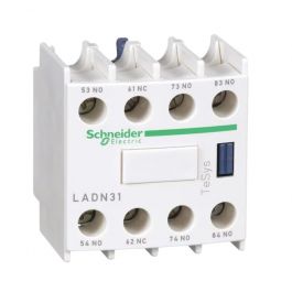 Schneider Electric (Square D) LADN31 Auxiliary Contact Block 3-N/O, 1-N/C