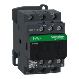 Schneider Electric (Square D) LC1D188B7 2-NO/2-NC 4-Pole Contactor 32A 24 VAC