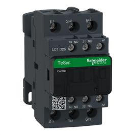 Schneider Electric (Square D) LC1D25U7 3-Pole Contactor 25A Coil 240V