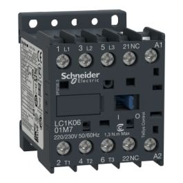 Schneider Electric (Square D) LC1K0601B7 3-Pole N/C Magnetic Contactor 24V