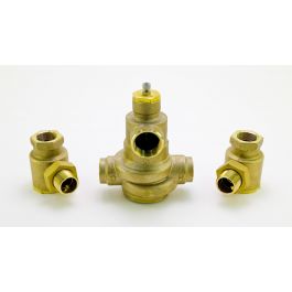Powers Commercial LFMM434-10 1 1/4 Inch X1 1/2 Inch 90/160F Mix Valve