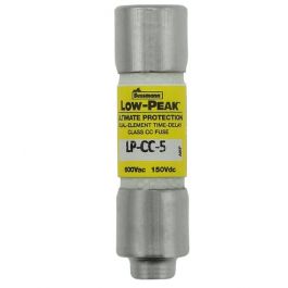 Bussmann Fuse LP-CC-5 Time Delay Fuse 5A 600V