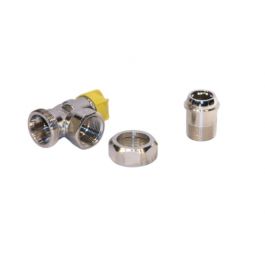 Macon Controls N10857 3/4" Horizontal Angle Body 2.5Cv