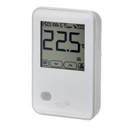 Johnson Controls NSB8BHC241-0 Temperature/Humidity/CO2 White Sensor W/Display