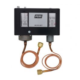Johnson Controls P70LB-6C 12" SPST Dual Pressure Control 12-80 PSI Low, 100-425 PSI High