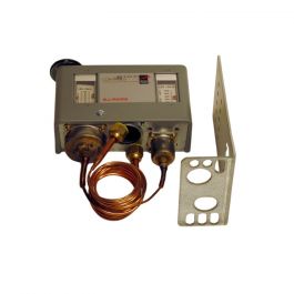 Johnson Controls P72LB-1C 2-Pole Dual Pressure Control 20-100 PSI 100-425 PSI 36" Capillary