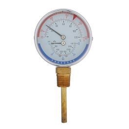 Trerice PTC14401 Tridicator 30°F-240°F 0-75 PSI/KPA