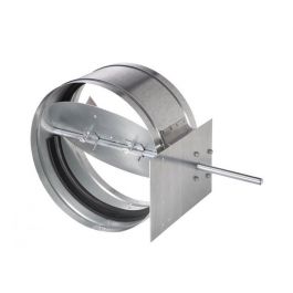 Johnson Controls RCG12B 12" Round Damper W/Bracket No Actuator