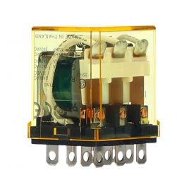 IDEC Relays RH3B-UAC24V 3PDT Plug-In Relay 10A 24VAC