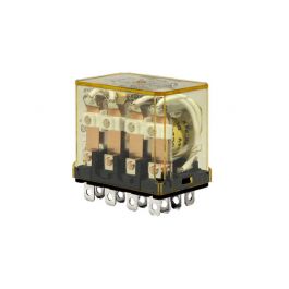 IDEC Relays RH4B-UAC120V 4PDT Plug-In Relay 120 VAC