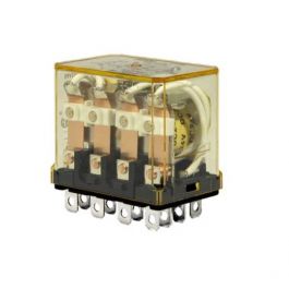 IDEC Relays RH4B-UTAC120V 4PDT Blade Plugin Relay 120V 10A
