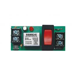 Functional Devices RIBMN24S SPST Relay W/Override 15 Amp 24V
