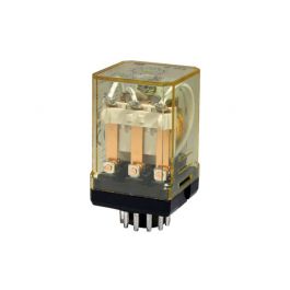 IDEC Relays RR3PA-UAC24V 11-Pin 3PDT Relay 10 AMP 24V