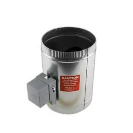 EWC Controls RSD-8 8" Round Damper N/O S/R 24V