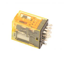 IDEC Relays RU4S-A24 Relay W/Lever 4PDT 24VAC