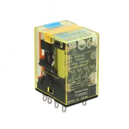 IDEC Relays RU4S-C-A110 4PDT Relay 6A 110-120 VAC