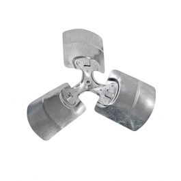York S1-02639501000 3-Blade Fan Propeller 22" 1/2" Bore 35° Pitch, Clockwise