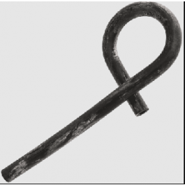 York S1-028-15878-001 Round Black EPDM Tubing
