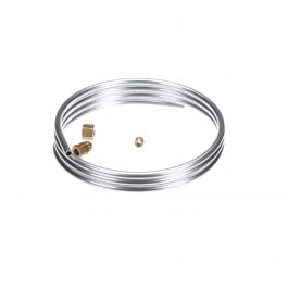 York S1-11-293 1/4" X 60" Pilot Tubing Kit Aluminum