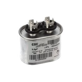 York S1-CAP44050F Oval Run Capacitor 5MFD 50/60Hz 440VAC