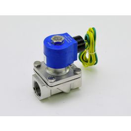GC Valves S211GF24L7EG5 Solenoid Valve N/C S/S 3/4"NPT 5-200 PSI-Air, 5-150 PSI-Water