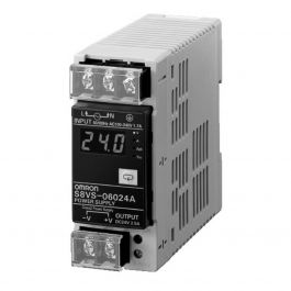 Omron S8VS-06024A DIN-Rail Mount Power Supply 85-264V
