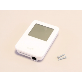 Johnson Controls NSB8BPN240-0 Temperature/Humidity White Sensor W/Display & Logo