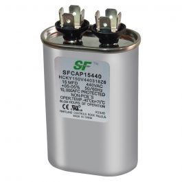 Trane SFCAP15440 Oval Run Capacitor 15 MFD 370/440V