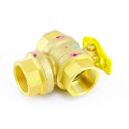Bray Commercial ST125-3-34 3-Way Ball Valve 1.25" NPT 34Cv