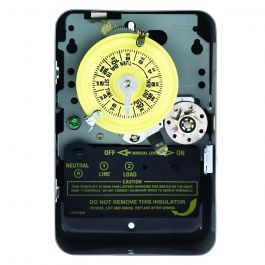 Intermatic T171 SPST 24-Hour Mechanical Timer Switch W/Skip-Day 125V