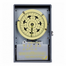 Intermatic T7801BC 7-Day Mechanical Time Switch W/Carryover 2-NO/2-NC 120V