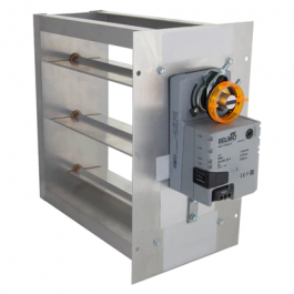 IO HVAC Controls TD-1010 10" x 10" Rectangular Zone Damper
