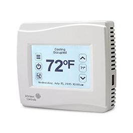 Johnson Controls TEC3012-14-000 Wireless Thermostat On/Off & Floating Control Fan Coil