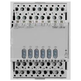 Siemens DDC TXM1.6R-M 6-Relay Output Universal Module W/Override