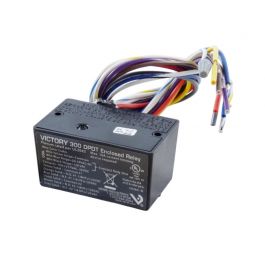 Veris Industries V300 DPDT Enclosed Relay 20-30VAC/DC 120V 10A
