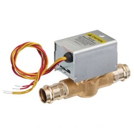 Resideo V8043E1411 1/2" Pro Pressure N/O Zone Valve W/End Switch 24 VAC